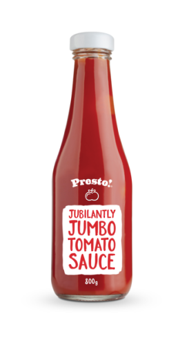 Jubilantly Jumbo Tomato Sauce 800g